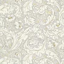Pure Bachelors Button Print Horned Poppy Grey 226486 Fabric by the Metre